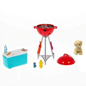 Mini Conjunto da Barbie Pet Churrasqueira - Mattel