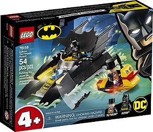 LEGO Batman Super Heroes Perseguição de Pinguim em Batbarco 54 Peças 