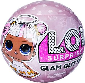 LOL Boneca 7 Surpresas série Glam Glitter - Candide
