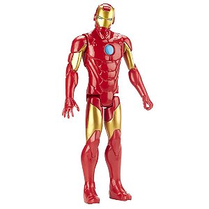 Boneco Marvel Titan Heroes Iron Man Vingadores Homem de Ferro - Hasbro
