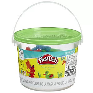 Massinha de Modelar Play-Doh Mini Balde Animais - Hasbro