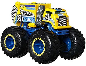 Caminhão Hot Wheels Monster Trucks Will Trash It Wall - Mattel