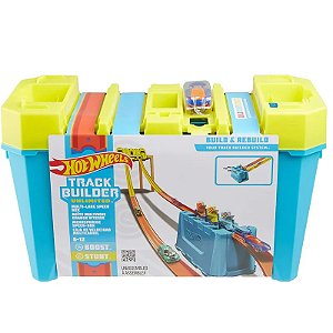 Pista e Acessório Hot Wheels - Competição Giratória, Multicolorido