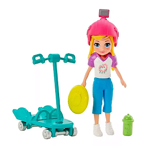 Boneca Polly Pocket Esportes ao Ar Livre - Mattel