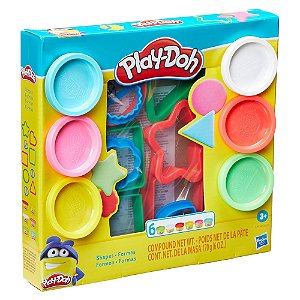 Conjunto Massinha Play-Doh Formas - Hasbro