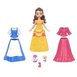 Boneca Disney Princesa Fashions e Amigos da Bela - Mattel