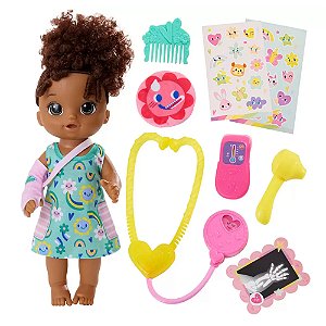 Boneca Baby Alive Hora da Consulta Negra - Hasbro