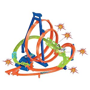 Pista Hot Wheels Épica da Colisão - Mattel