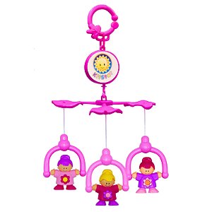 Móbile Musical Bonequinha 2 em 1 para Berço e Carrinho - Kitstar