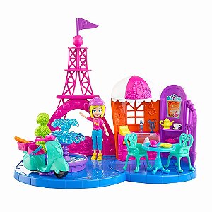 Polly Pocket Club House - Casa Club Espacos Secretos Set de Jogos