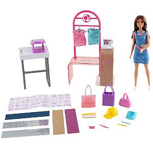Boneca Barbie Profissões Designer de Moda - Mattel