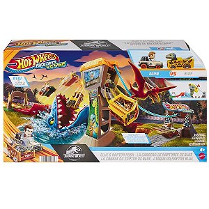 Pista Hot Wheels RacerVerse Jurassic World - Mattel