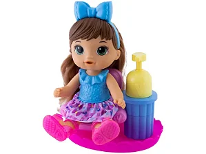 Boneca Baby Alive Sudsy Styling Morena - Hasbro