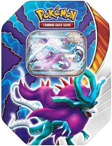 Cartas Pokémon TGC Lata Cards Batalha Paradoxal Onda Ando EX - Copag