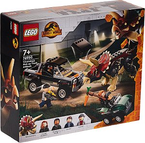 LEGO Jurassic World Dominion Emboscada de Triceratops 76950