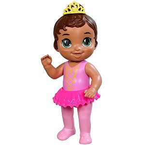Boneca Baby Alive Princesa Bailarina Morena - Hasbro