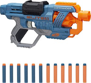 Lançador Nerf Elite 2.0 Commander RD 6 Dardos - Hasbro