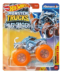 Monster Trucks Hot Wheels Rhinomite Energia de Demolição - Mattel