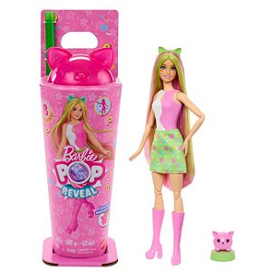 Barbie Pop Reveal Boneca Série de Animaizinhos Coelhinho - Mattel