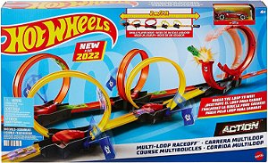 Pista Hot Wheels Action Corrida Multiloop - Mattel