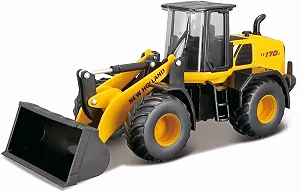Trator Pá Carregadeira New Holland W170 Agriculture 1/50 - Burago