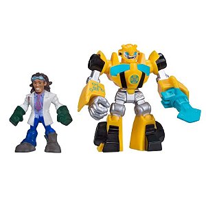 Transformers Rescue Bots Playskool Bumblebee e Doc Greene - Hasbro