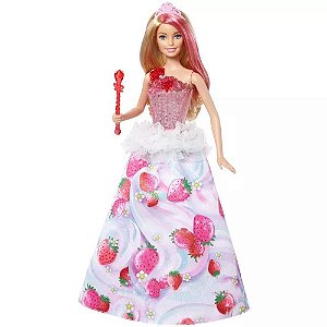 Barbie Dreamtopia Princesas Reino Dos Doces - Mattel