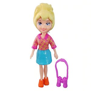  Boneca Polly Pocket com Binóculos - Mattel