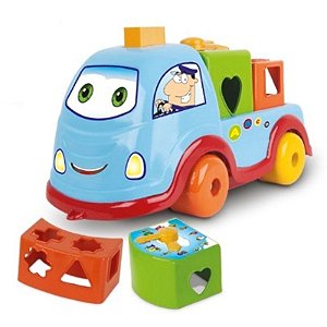 Carrinho Smart Babies Car B&C com Encaixes - Divplast