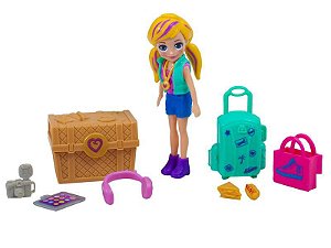 Boneca POLLY Pocket Pronta para a Festa KIT Fabuloso Mattel GFT97