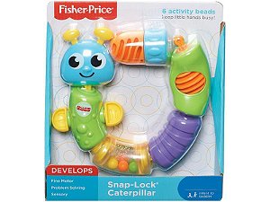 Centopeia de Atividades Snap-Lock Caterpillar - Fisher Price