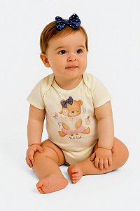 BODY INFANTIL TRICK NICK EM COTTON LEVE COM APLIQUE