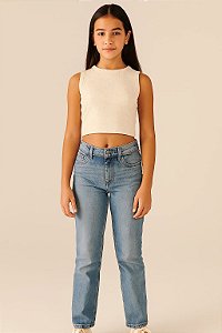 REGATA JUVENIL FEMININA COM GLITTER EM RIBANA