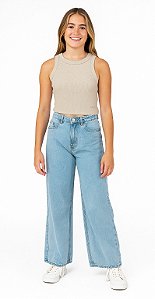 REGATA JUVENIL FEMININA MINTY EM RIBANA MELANGE