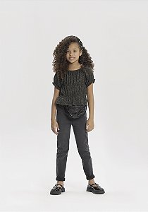 BLUSA FEMININA CROPPED EM MALHA FLORENCE