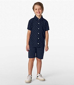 CAMISA INFANTIL MASCULINA ESTAMPADA