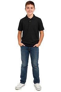 Camisa Polo Básica Infantil Menino