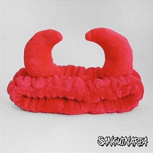 Tiara para Skincare - Diabinho