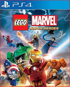 LEGO MARVEL SUPER HEROES PS4 PORTUGUÊS MÍDIA DIGITAL