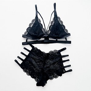 Conjunto Hellen - Preto