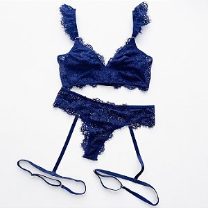 Conjunto Afrodite - Marinho