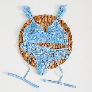 Conjunto Afrodite - Azul claro