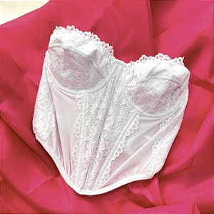 Corselet Carolla - Branco