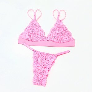 Conjunto Betina - Rosa claro
