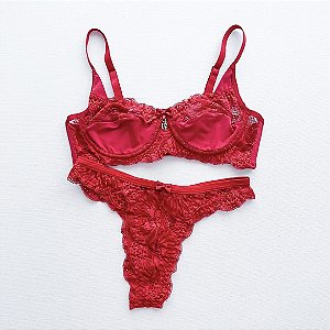Conjunto Laura - Vermelho