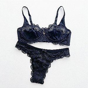 Conjunto Laura - Preto