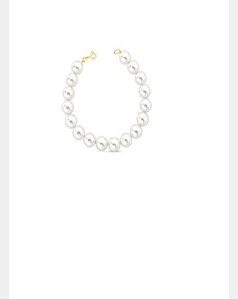 Pulseira Dourada com Pérolas 40217