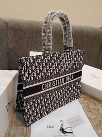 Bolsa C Dior Book Tote Estampada