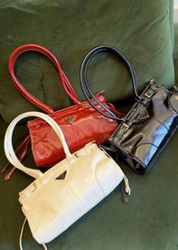 Bolsa Prada Baguete Feminina Elegante
