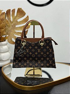 Bolsa LV Serena com Pingentes Monograma